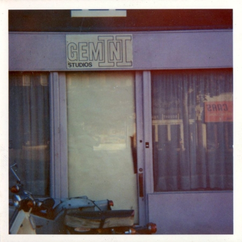 Exterior of Gemini Studios, c.1971